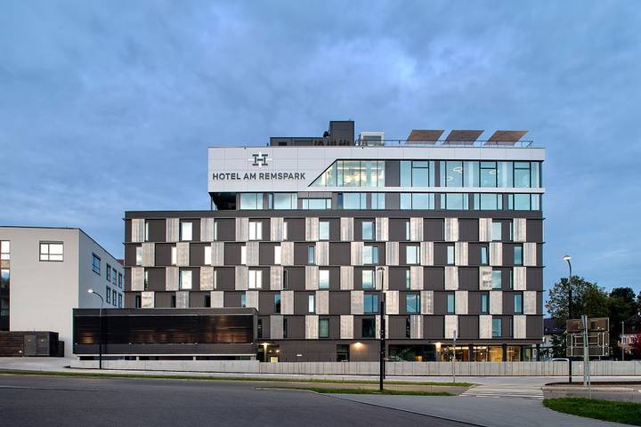 Hotel am Remspark - Standardzimmer Gold zur Einzelnutzung in Schwäbisch Gmünd, Schwäbische Ostalb