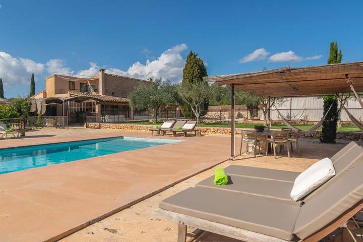 Finca für 8 Personen, mit Terrasse und Garten sowie Pool in Son Carrió - 2