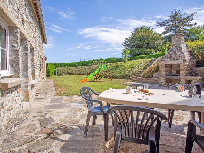 Maison de vacances pour 6 personnes, avec Terrasse et Jardin à Portbail
