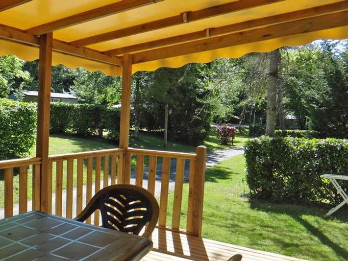 Camping Moulin de David - Mobilheim 6 personen - Evolution 31 - 3 Schlafzimmer (Samstag bis Samstag) in Gaugeac, Périgord Pourpre