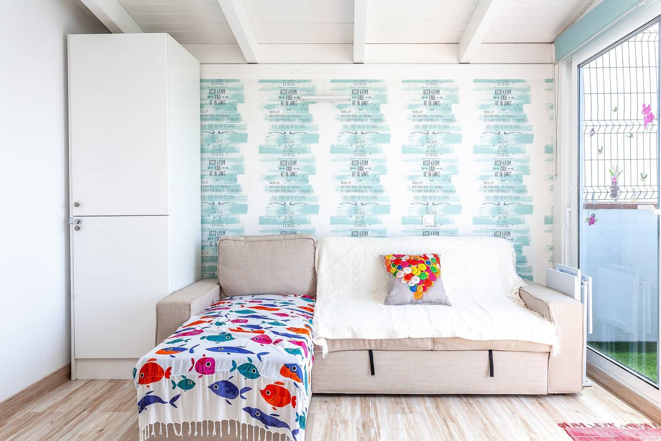 Apartamento entero, Apartamento Vacacional "Atico Casapueblo" Cerca de la Playa con Vista a la Montaña in Corralejo, La Oliva