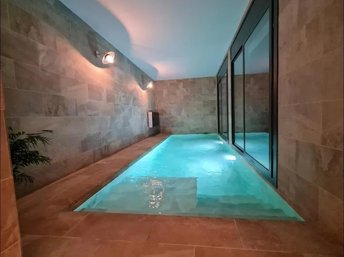 Apartamento de vacaciones para 3 personas, con piscina y jardín - 1