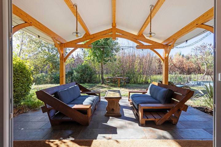 Maison de vacances « Villa Bourdiou » avec piscine privée, terrasse et Wi-Fi in Le Porge, Parc naturel régional du Médoc