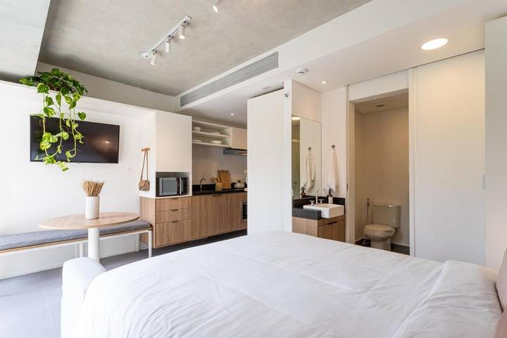 Casas e apartamentos de temporada para 2 pessoas, com vista e terraço em Pinheiros