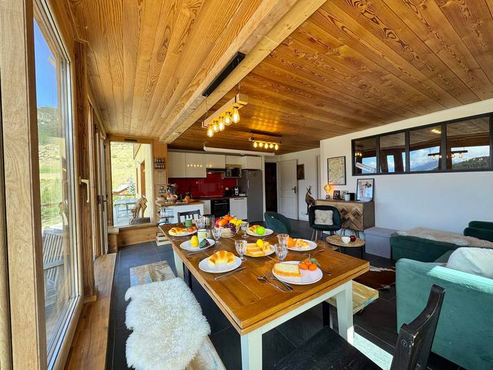 Gîte pour 10 personnes, avec terrasse à Vars - 4