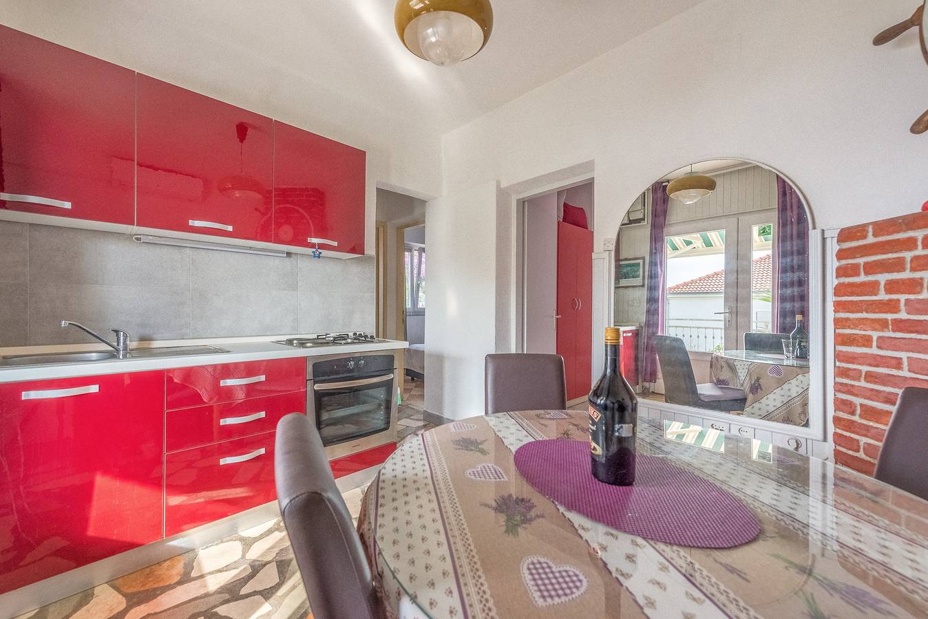 Entire apartment, Two bedroom apartment with terrace and sea view Bušinci, Čiovo A-7560-b in Okrug Gornji, Ciovo