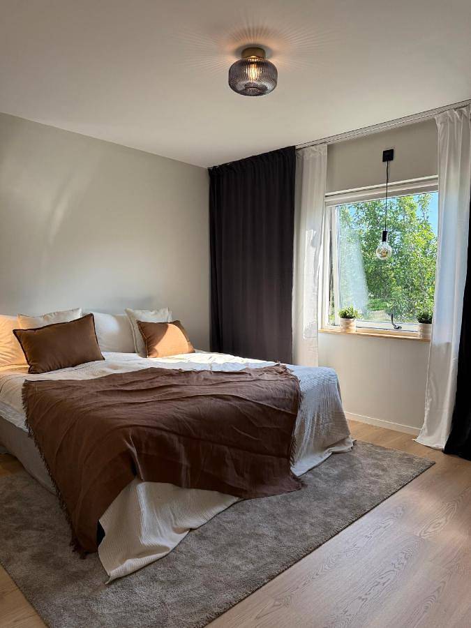 Villa för 8 Personer, med trädgård på Höga kusten
