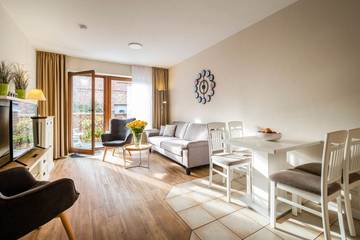 Ferienwohnung für 4 Personen, mit Terrasse am Hafen Büsum