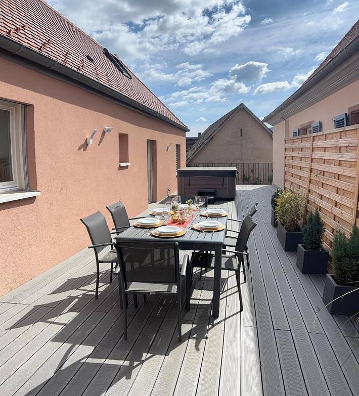 Gîte pour 6 personnes, avec jacuzzi et terrasse à Wihr-au-Val - 2