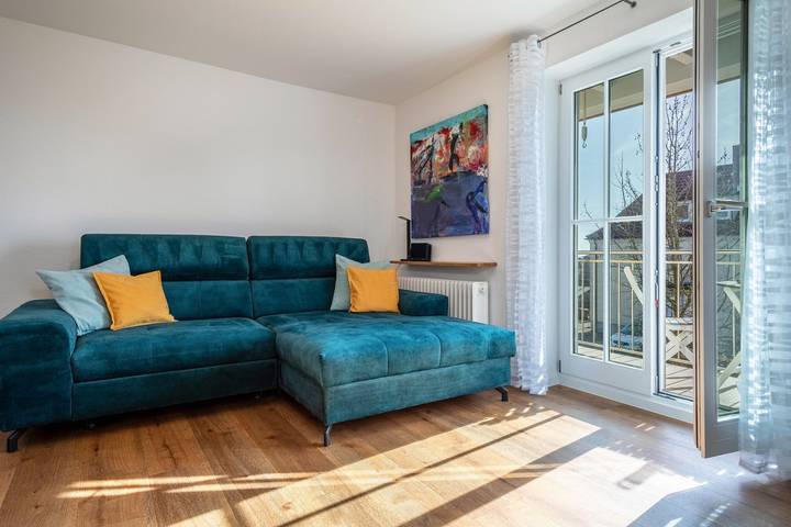 Ganze Wohnung, Ferienwohnung 'Windhager Seeblick' mit Seeblick, Balkon und Wlan in Friedrichshafen, Region Bodensee-Oberschwaben