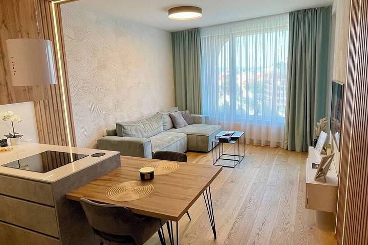 Holiday rental for 2 people, with balcony in Bratislava