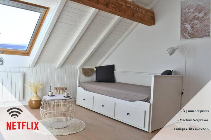 Gîte pour 4 personnes, avec vue dans Office de Tourisme du Val de Mouthe - Chapelle des Bois