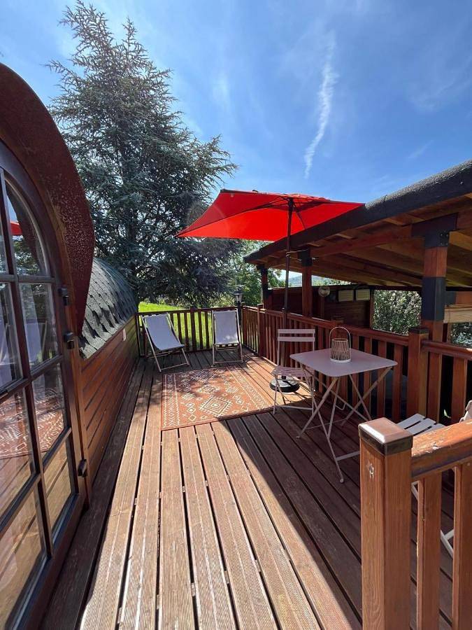 Roulotte avec spa privé in Villé (Bas-Rhin Alsace), Région de Sélestat-Erstein