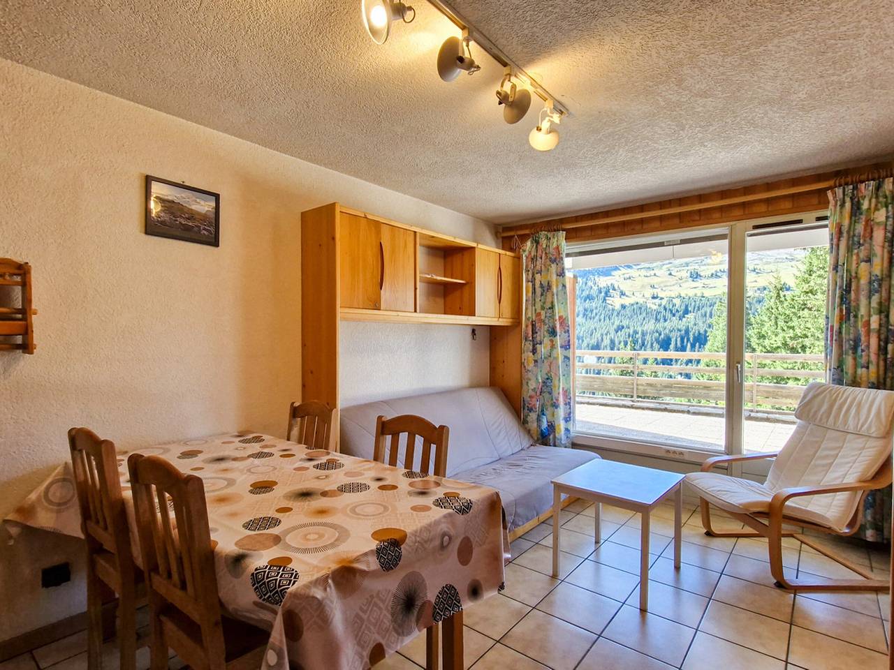 Appartement entier, Appartement 3 pièces confortable au centre de Flaine avec terrasse in Flaine, Arâches-la-Frasse