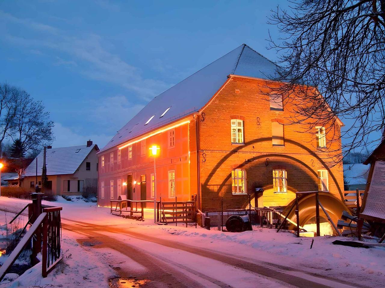 Ganze Ferienwohnung, Ferienwohnung in einer historischen Wassermühle  in Nordwestuckermark, Uckermark
