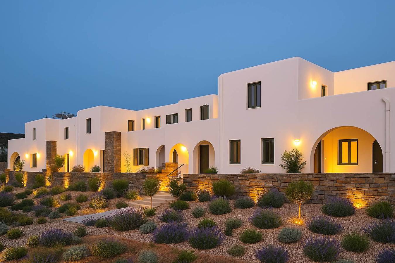 Ferienhaus für 5 Personen mit Balkon/Terrasse in Ampelas, Paros