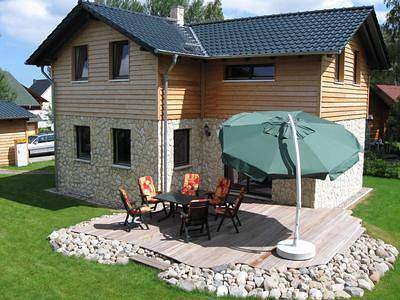 Ferienhaus für 8 Personen, mit Garten und Terrasse sowie Sauna in Bodstedt