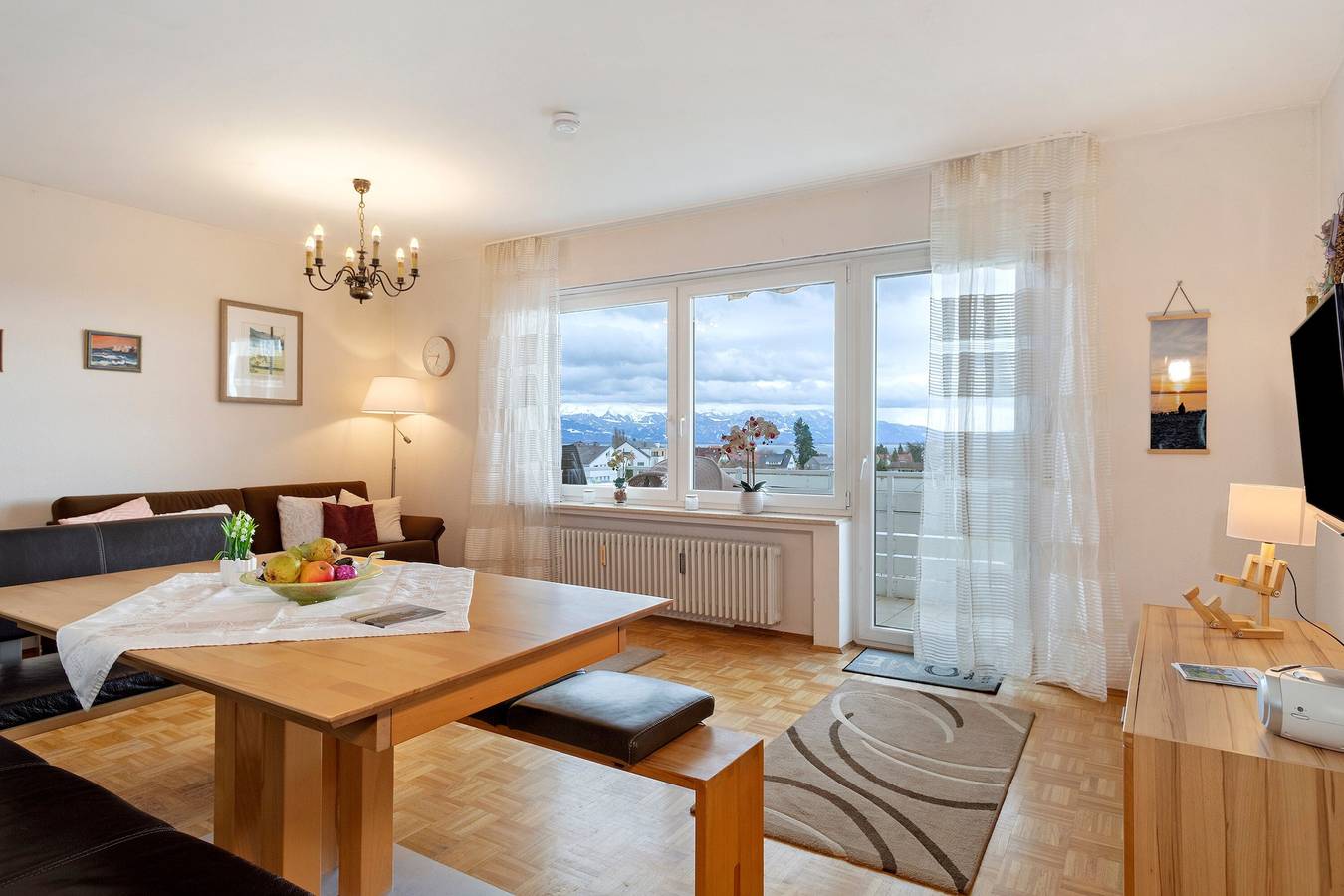 Ganze Wohnung, Ferienwohnung 2 Marschall" mit Gemeinschaftsgarten, Balkon und Wlan in Wasserburg (Bodensee), Bayerisch Schwaben