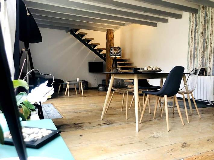 Maison de vacances pour 4 personnes, avec jardin