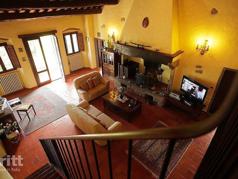 Tritt — Kinderfreundliche Ferienwohnung für 5 Personen mit Swimmingpool in Terranuova Bracciolini in Valdarno