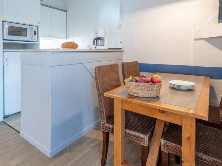 Gîte pour 4 personnes, avec Balcon/Terrasse ainsi que Piscine et Sauna dans Aquaclub de Belle Dune - 2