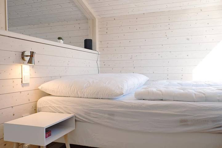 Ferienhaus für 3 Personen, mit Whirlpool und Terrasse sowie Garten und Sauna, mit Haustier im Lausitzer Seenland - 2