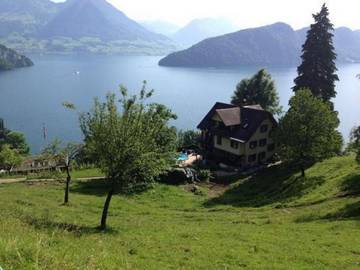 Ferienwohnung für 5 Personen, mit Terrasse am Vierwaldstättersee