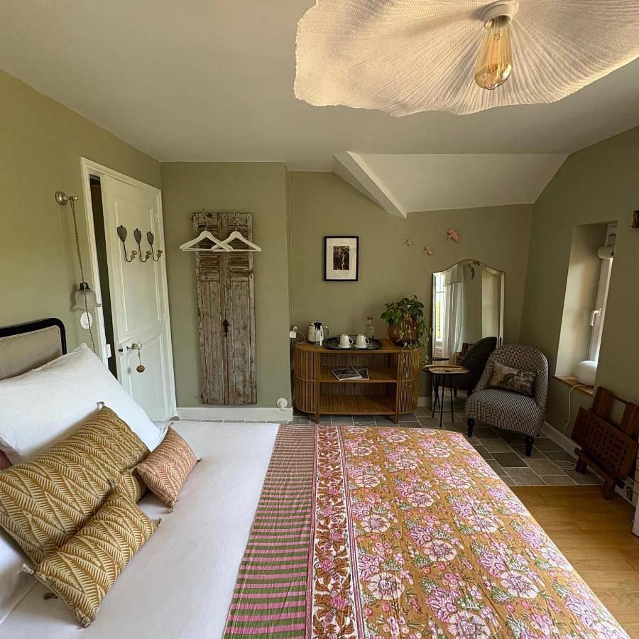 Double Room with Garden View in Ballan-Miré, Région de Tours