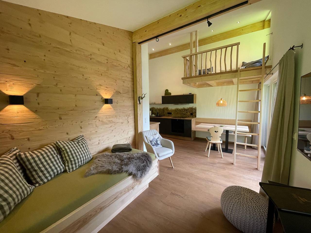 Ganze Ferienwohnung, Heuboden in Hinterstein, Bad Hindelang