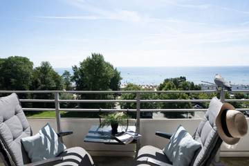 Ferienwohnung für 3 Personen, mit Balkon, mit Haustier in Kellenhusen