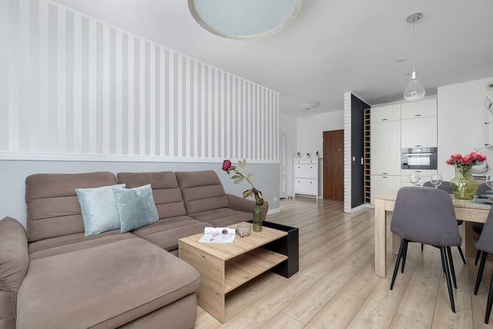 Gîte pour 4 personnes, avec balcon/terrasse à Katowice