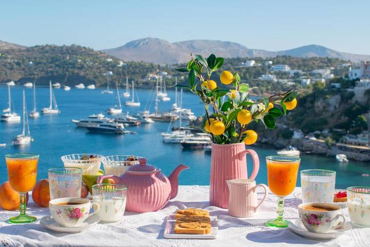 Vakantiewoning voor 2 personen, with Balkon and Terras as well as Tuin and Uitzicht in Didim