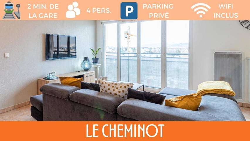 Gîte pour 4 personnes, avec piscine à Annemasse
