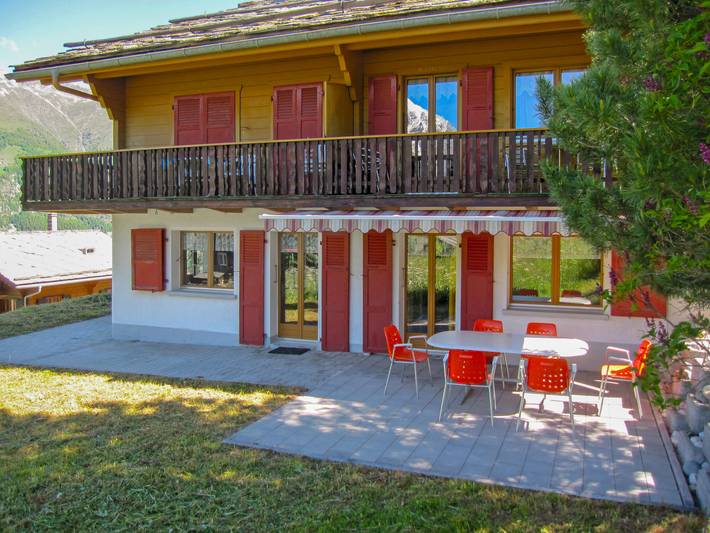 Gîte pour 4 personnes, avec terrasse et jardin à Grächen - 2