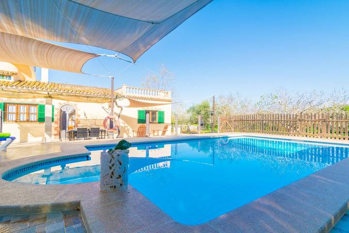 Finca für 6 Personen, mit Terrasse und Garten sowie Pool in Cala Figuera - 3
