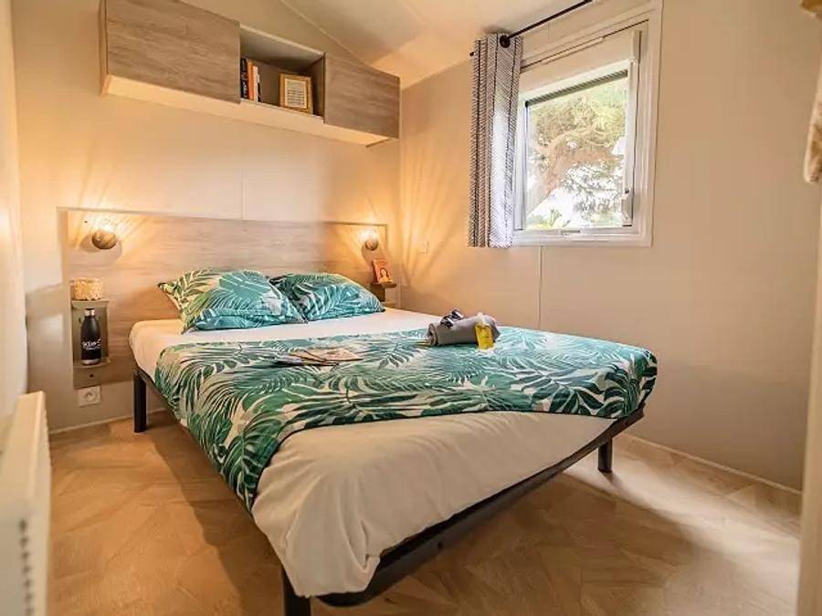 Camping l'Océan - Mobilhome 6 personas - Emotion 4 Habitaciones 6 Personas + Tv in Brem-sur-Mer, Valle del Loira