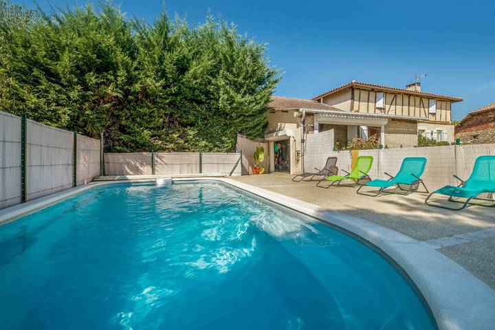Villa für 8 Personen, mit Pool und Garten in Gers
