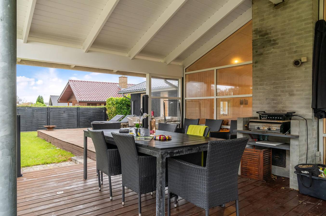 Feriehus for 4 personer med terrasse in Høll, Børkop 