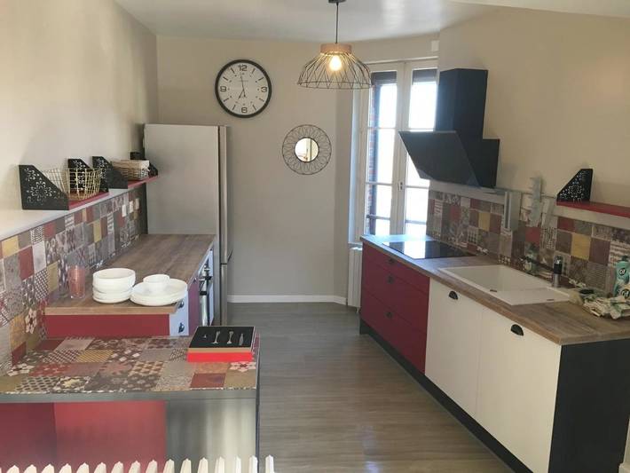 Maison de vacances pour 10 personnes, avec sauna ainsi que jardin et vue