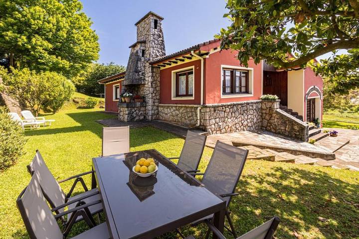 Apartamento de vacaciones para 8 personas, con jardín y vistas - 1