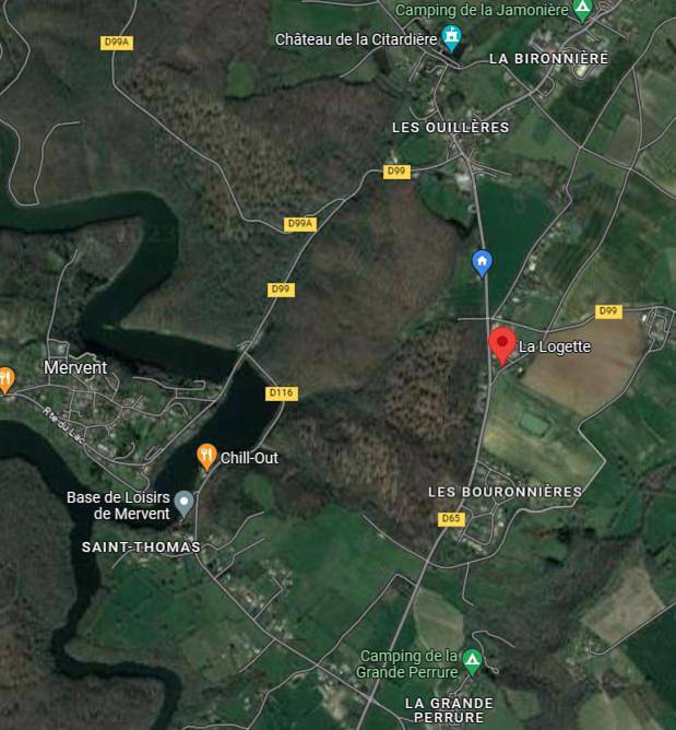Chambre d’hôte pour 4 personnes, avec vue ainsi que jardin et bassin pour enfant, animaux acceptés à Mervent - 4