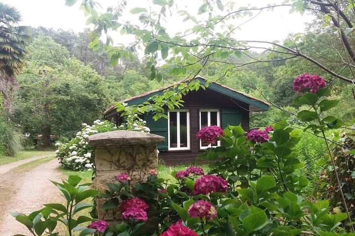 Chalet pour 3 personnes, avec jardin et terrasse, animaux acceptés