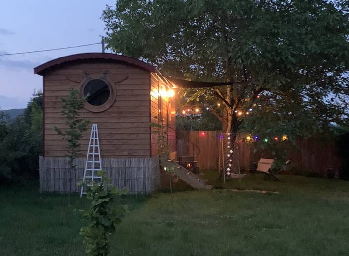 Gîte pour 2 personnes, avec jardin