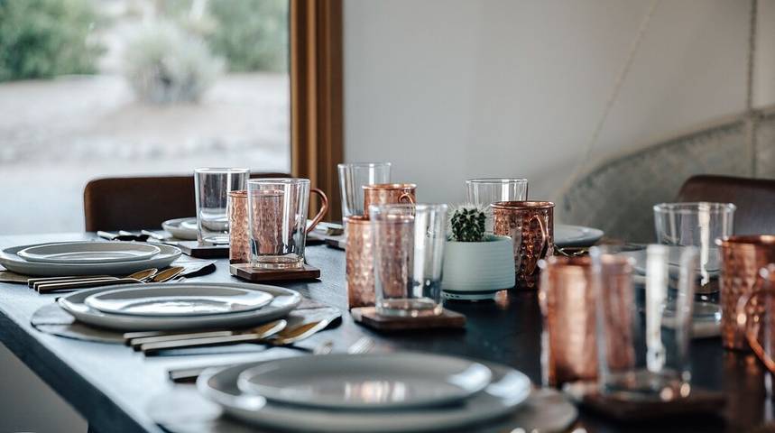 Vacation rental for 8 people, with hot tub and pool as well as yard in Joshua Tree