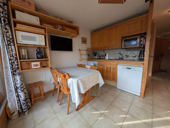 Gîte pour 4 personnes, avec balcon dans Station de Morillon