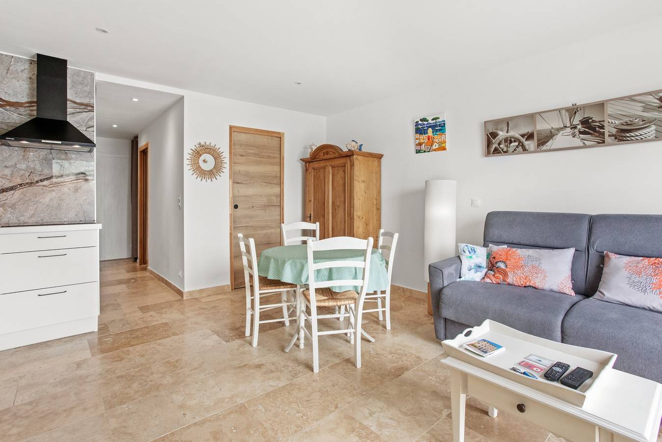 Geheel appartement, Zeer aangename flat op de begane grond dicht bij het strand in Port Grimaud, Grimaud