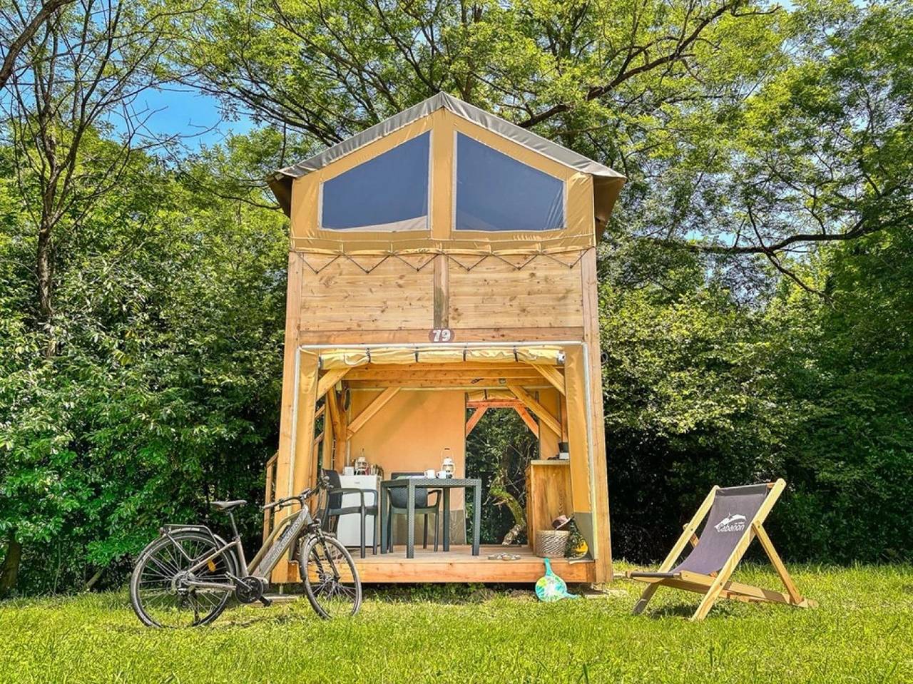 Escapade nature - Tente baroudeur - Camping avec piscine in Urt, Bayonne und Umgebung