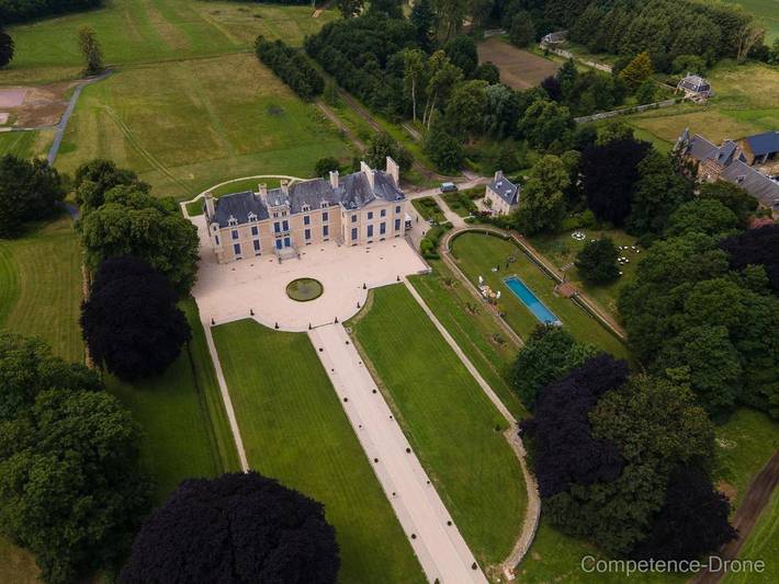 Maison de campagne pour 40 personnes, avec jardin et piscine ainsi que sauna et jacuzzi à Villers-Bocage - 2