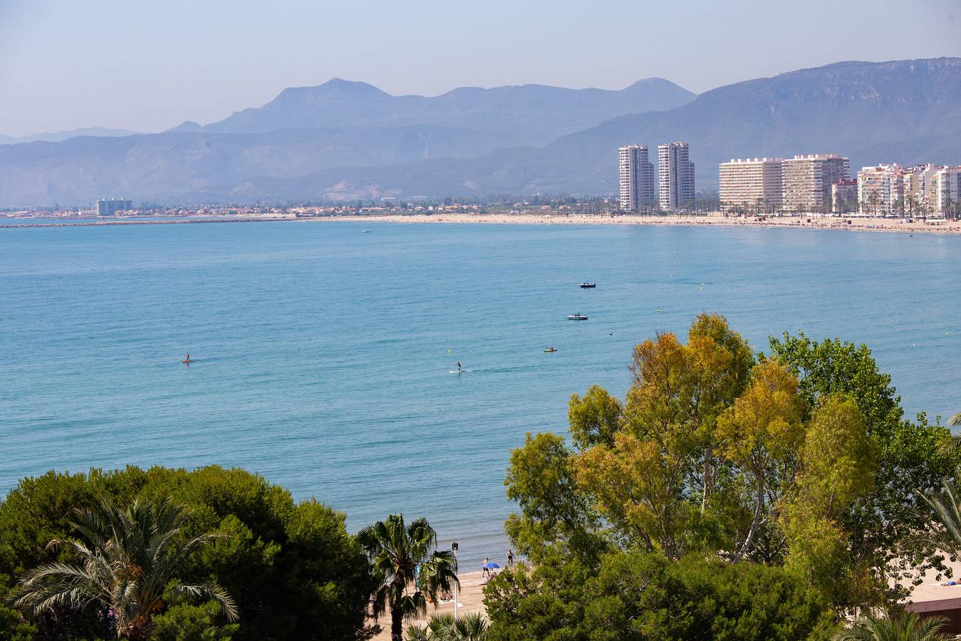 Geheel appartement, Vakantieappartement voor 3 personen met kinderzwembad in Cullera, Costa de Valencia