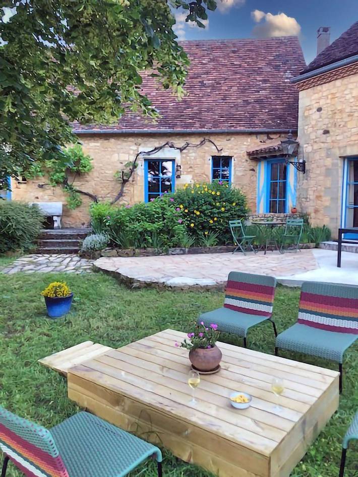 Gîte pour 9 personnes, avec piscine et jardin à Coux-et-Bigaroque - 4